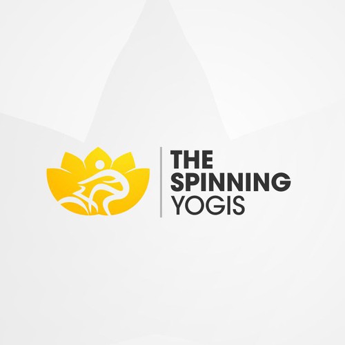 Spin logo with the title 'The Spinning Yogis'