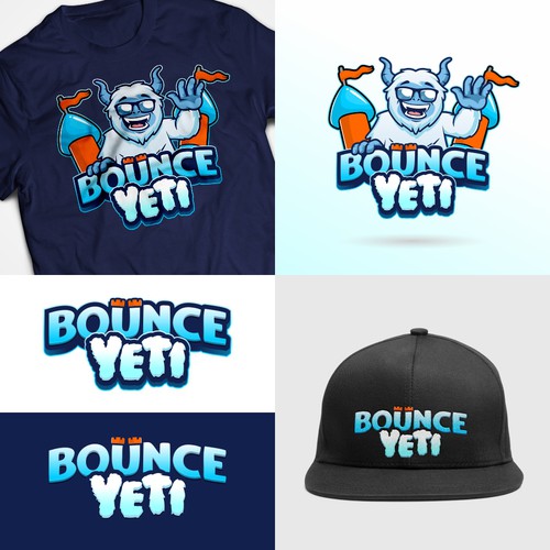Yeti logo with the title 'Bounce Yeti'