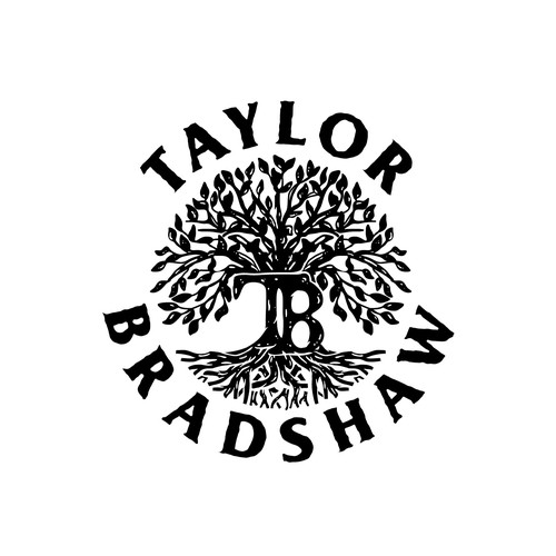 Artist logo with the title 'Taylor Bradshaw'