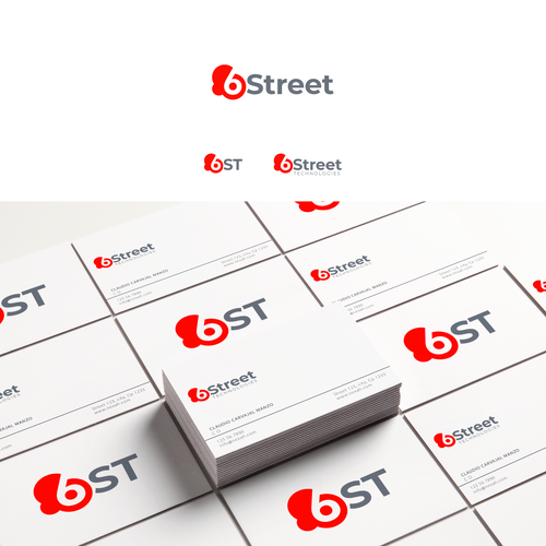 Street design with the title '6 Street'