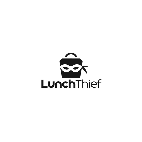 Lunch logo with the title 'LunchThief'