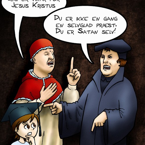 Bible design with the title 'Theological book illustration'