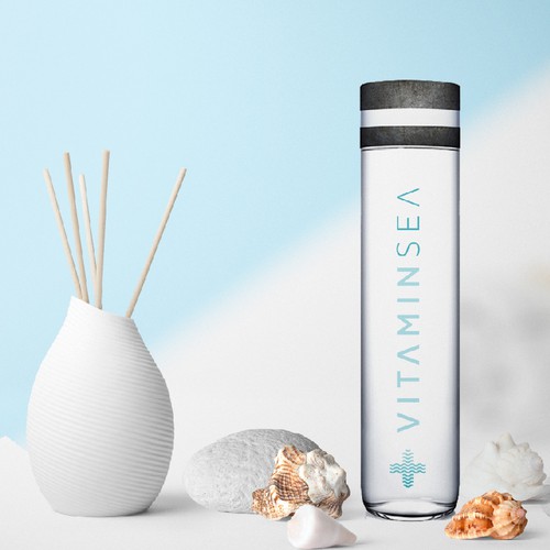 Vitamin logo with the title 'minimal logo '