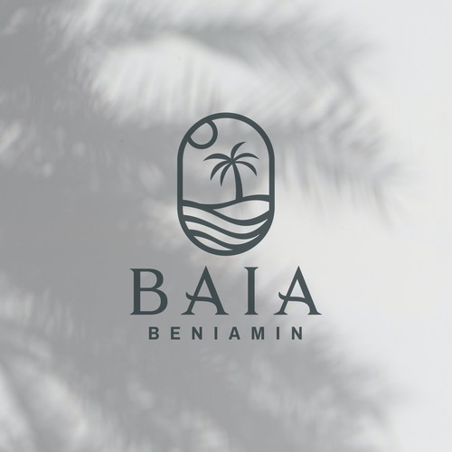 Restaurant brand with the title 'Baia Beniamin'
