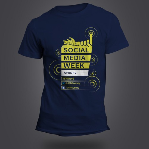 Sydney design with the title 'Social Media Week Sydney'