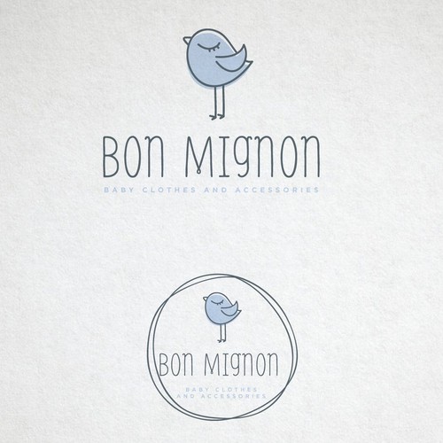 Baby design with the title 'Baby logo'