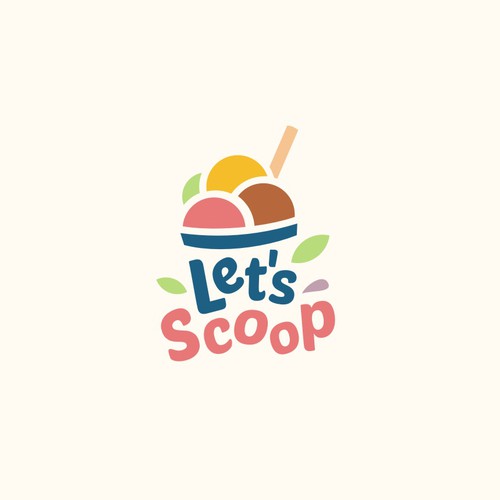 ice cream shops logos