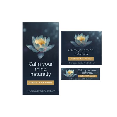 Meditation Banner Ad