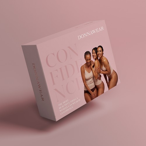 Feminine packaging with the title 'Bold packaging '