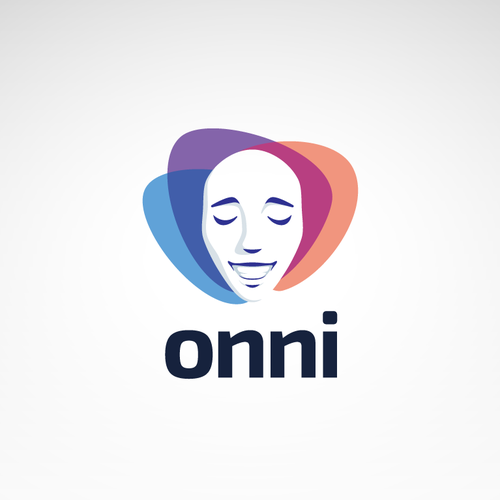 Happiness logo with the title 'Colorful logo for Onni'