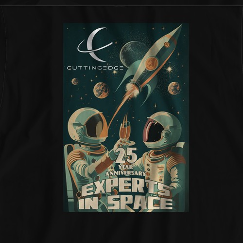 Retro t-shirt with the title 'shirt design '