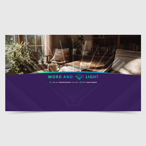 Inspiring design with the title 'YouTube Cover for Devotional Channel'