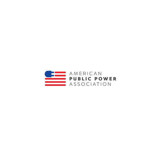 Flag logo with the title 'Electric power Utility '