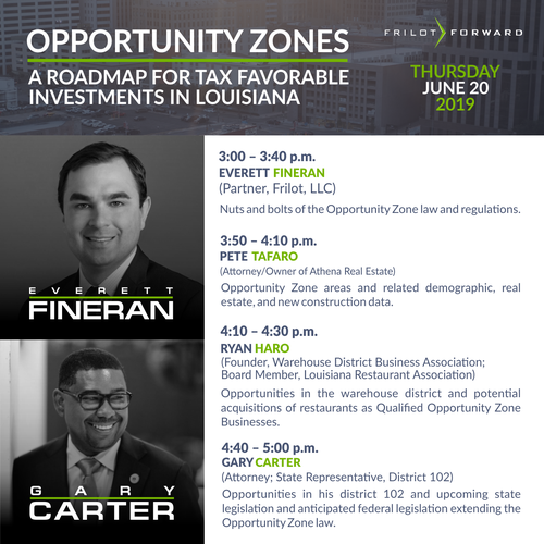 Seminar design with the title 'Flayer - Frilot'