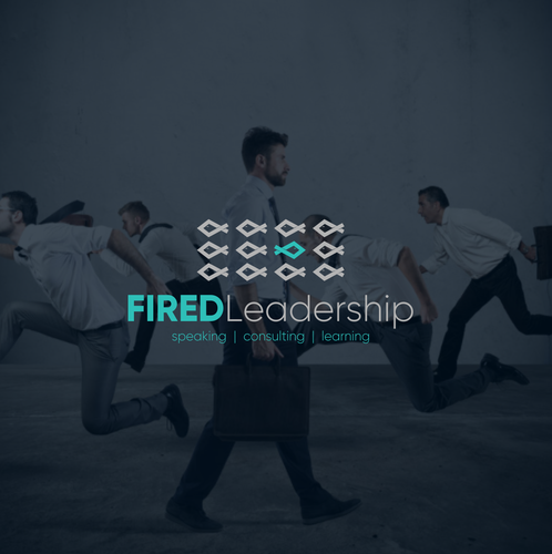 Teal design with the title 'FIRED Leadership'