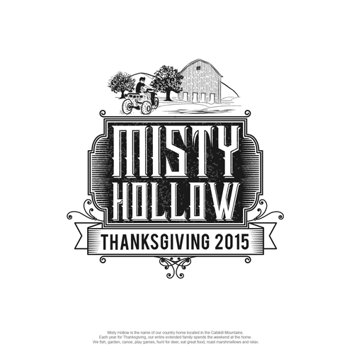 Old design with the title 'Misty Hollow'