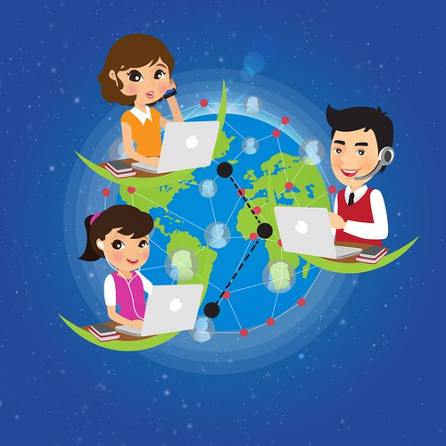 Study design with the title 'Learn a Language'