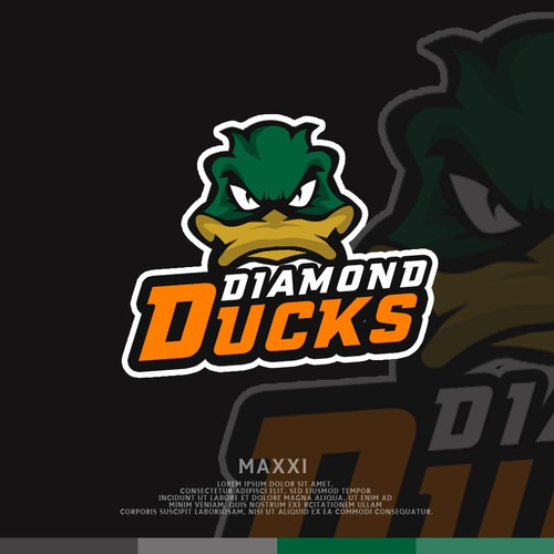 Duck logo with the title 'Ducks'
