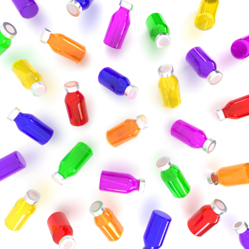 Mode design with the title 'Blue Monday by Rahi Malik'