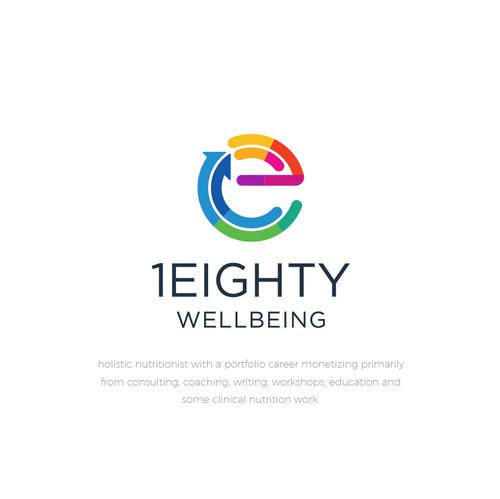 E design with the title 'Logo Designs for nutritionist '