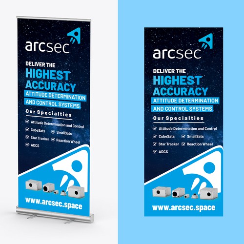 Rollup design with the title 'arcsec Rollup Design'