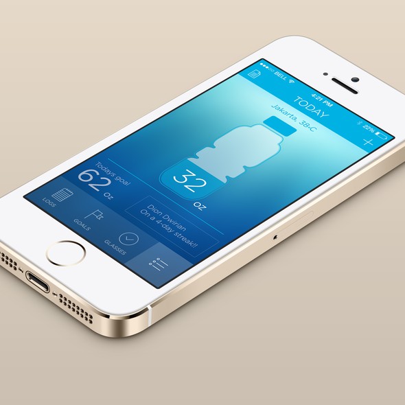 IPhone design with the title 'GUARANTEED: Top 100 Fitness App — 1,000,000 Downloads — Needs YourTouch'