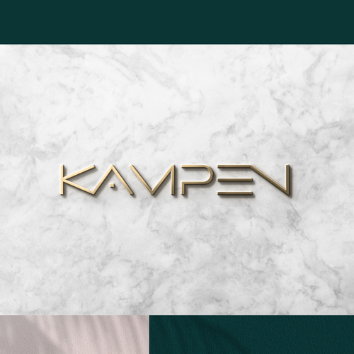 Luxury brand with the title 'Wordmark logo'