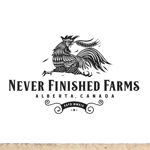 Shirt logo with the title 'farm logo'