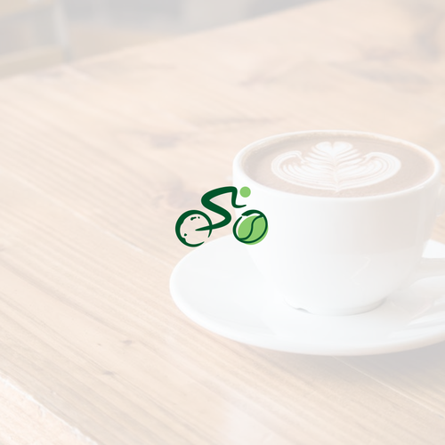 Bike logo with the title 'Clever logo concept'