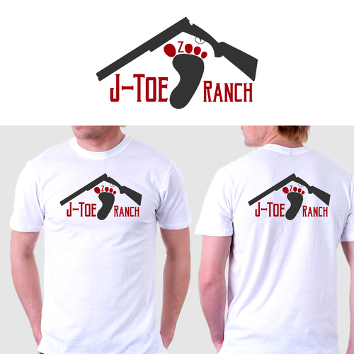 Footprint design with the title 'J-Toe Ranch'