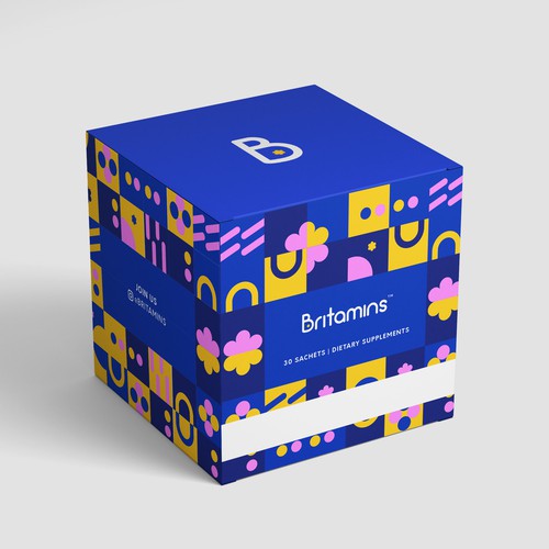 Brand packaging with the title 'Bold Packaging for Prenatal Vitamin business'