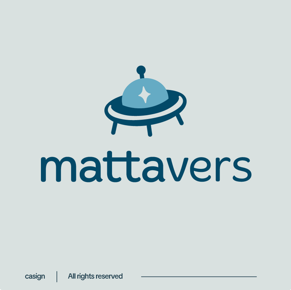 Car with stars logo with the title 'mettavers'