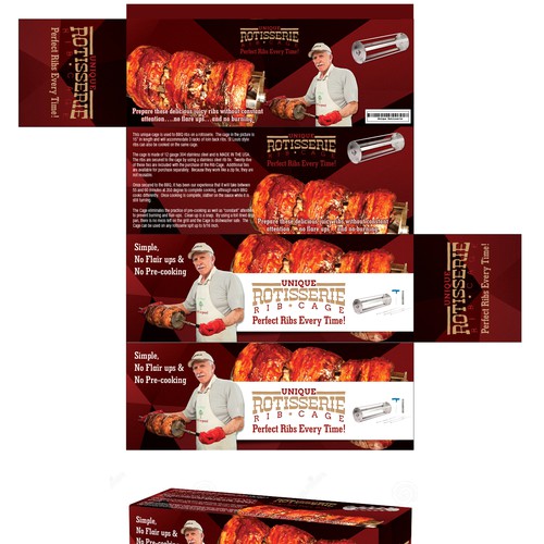 Creative packaging with the title 'Product Packade design'