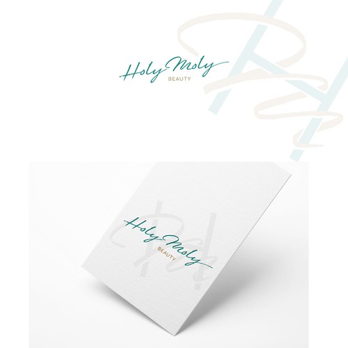 Script brand with the title 'Script logo for cosmetic firm'