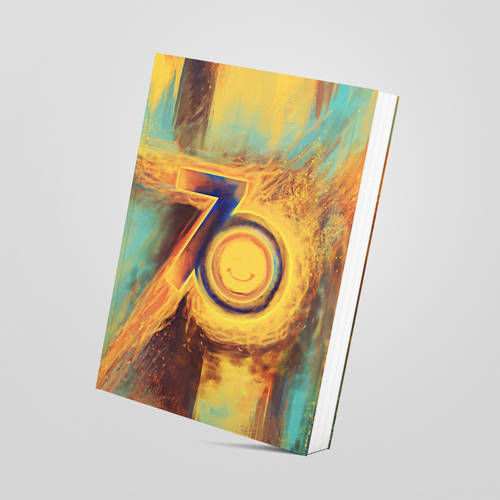 Graphic illustration artwork with the title '70 Years Austrian'