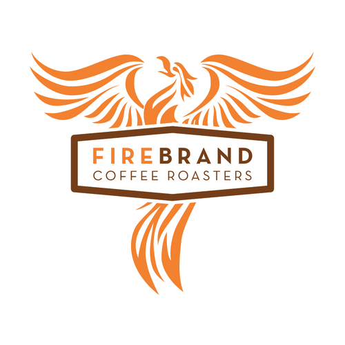 Phoenix logo with the title 'FireBrand Coffee Roasters'