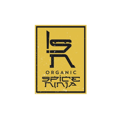 Ninja logo with the title 'Organic Spice Ninja'