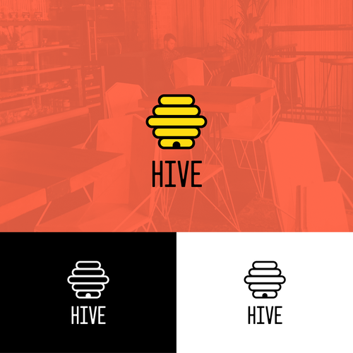 Beehive logo with the title 'HIVE'