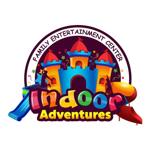 Playground logo with the title 'Indoor Adventure'
