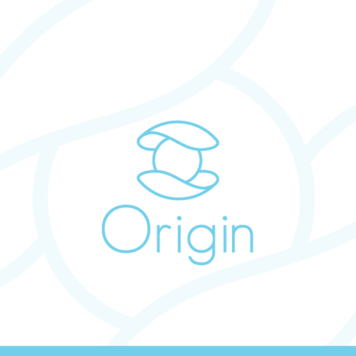 Slim logo with the title 'Concept Logo for Origin'