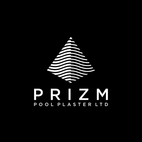 Wave brand with the title 'Logo for Prizm Pool Plaster Ltd'