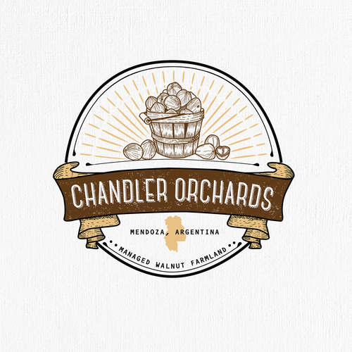 Nut logo with the title 'logo design contest entry'