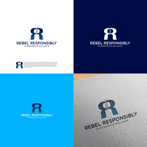 Entertainment brand with the title 'Bold logo concept Entertainment & The Arts'