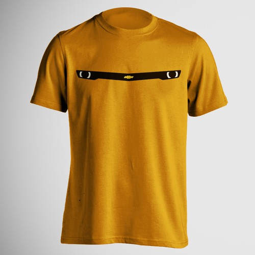 Yellow t store shirt design