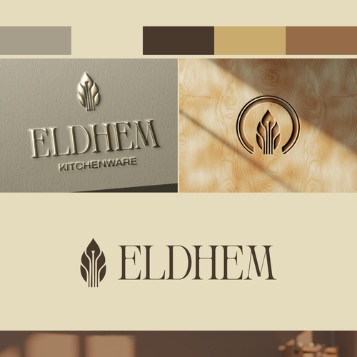 Kitchenware logo with the title 'Eldhem Nordic Kitchenware'