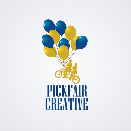 Pictogram design with the title 'New logo wanted for Pickfair Creative'