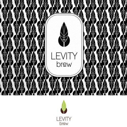 Tea logo with the title 'like coffee and japanese design? create a delightful, modern logo for levity brew!'