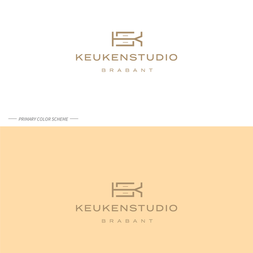 Furniture brand with the title 'SK monogram furniture logo'