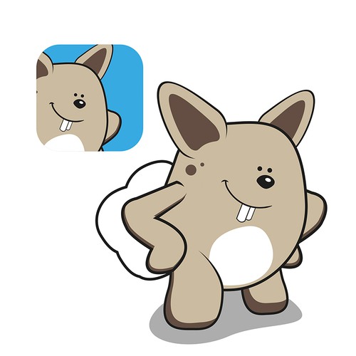 Animal design with the title 'Animal mascot design'