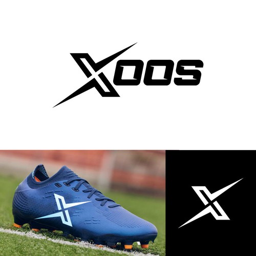 Sports apparel logo with the title 'XOOS'